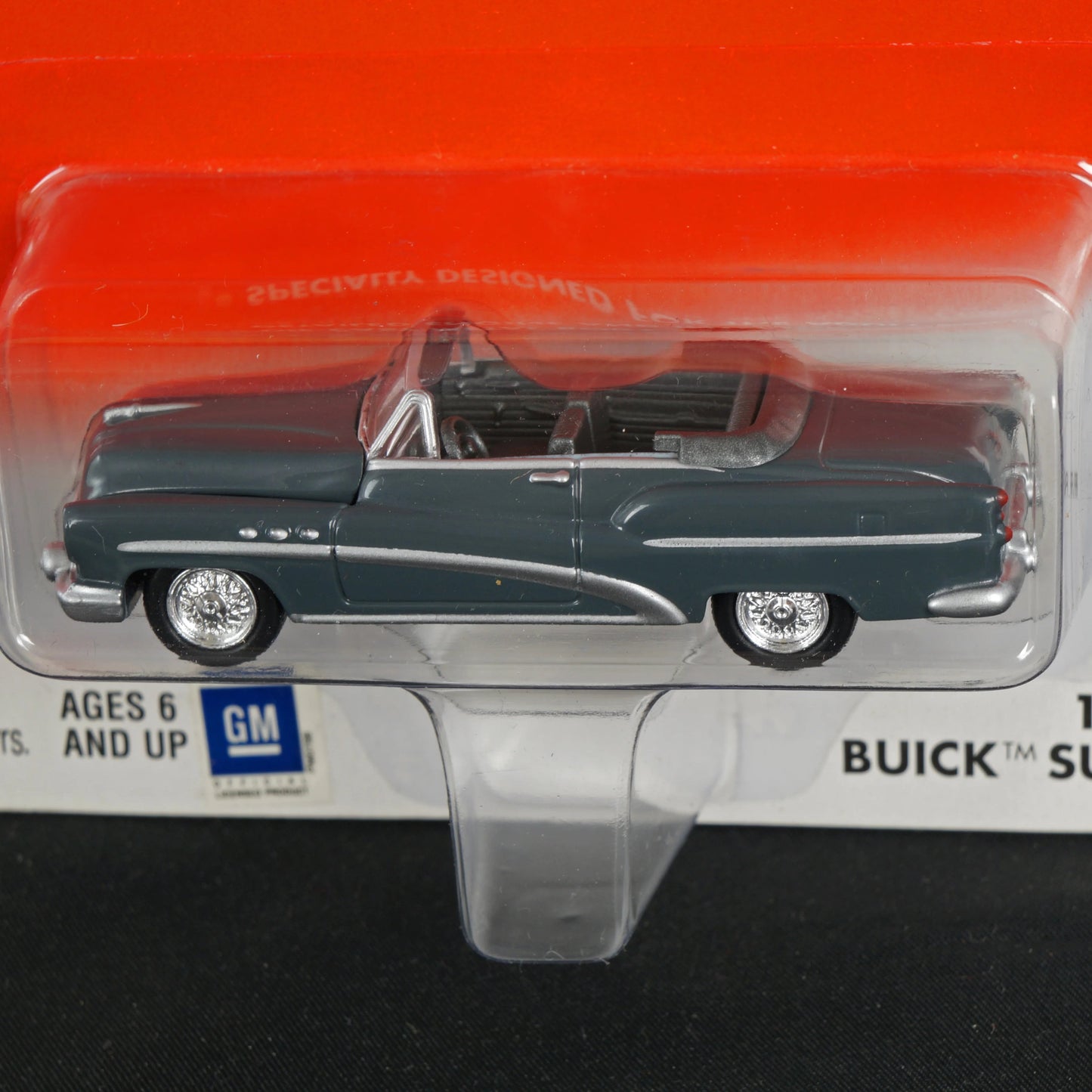 Johnny Lightning 1953 Buick Super Convertible Dark Grey American Chrome – NIB - Bear and Raven Antiques