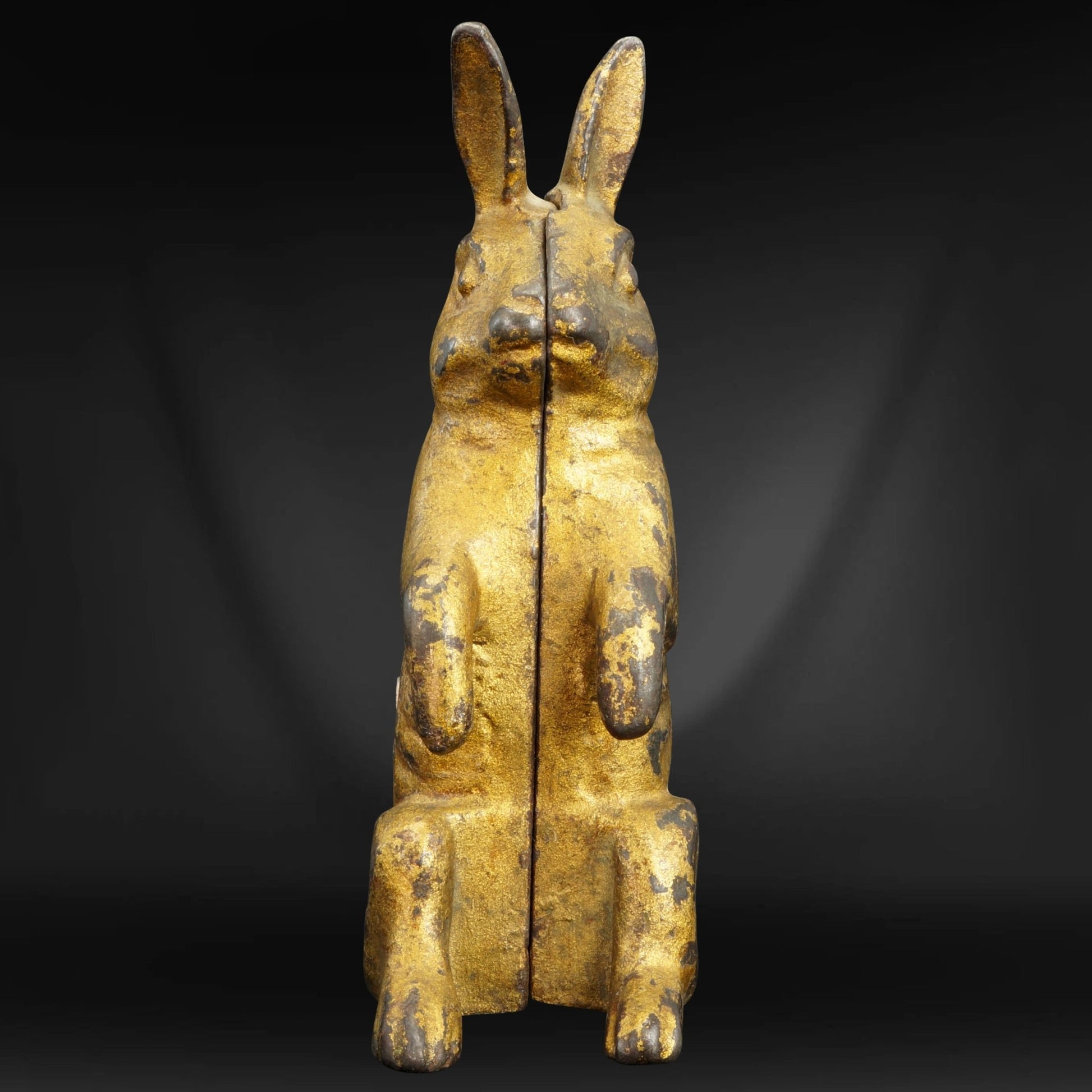 Bunny Rabbit Cast Iron Bank A C Williams Circa 1910 - Bear and Raven Antiques