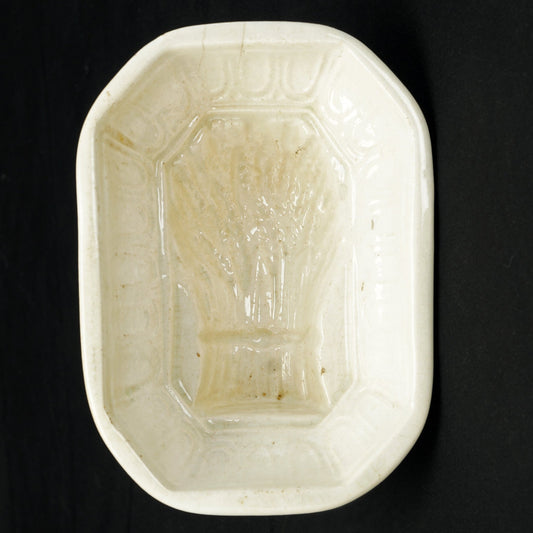 Miniature Victorian Food or Butter Molds Wheat Sheaf 19th Century - Bear and Raven Antiques