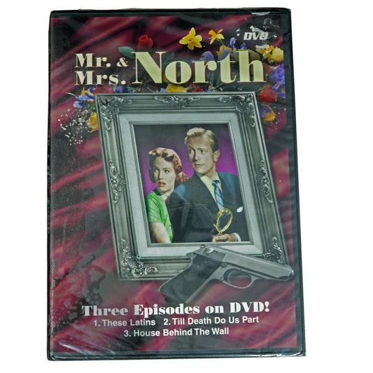Mr and Mrs North DVD 2004 Vintage TV Mystery Series 3 Episodes Richard Denning - Bear and Raven Antiques