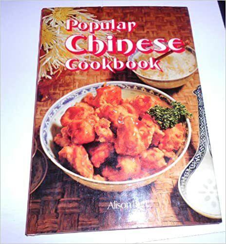 Popular Chinese Cookery, Alison Burt, 1972, Chinese Hardcover Cookbook - Bear and Raven Antiques
