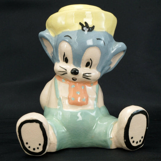 Vintage Sniffles the Mouse Warner Brothers Evan K. Shaw Ceramic Figurine 1940’s - Bear and Raven Antiques