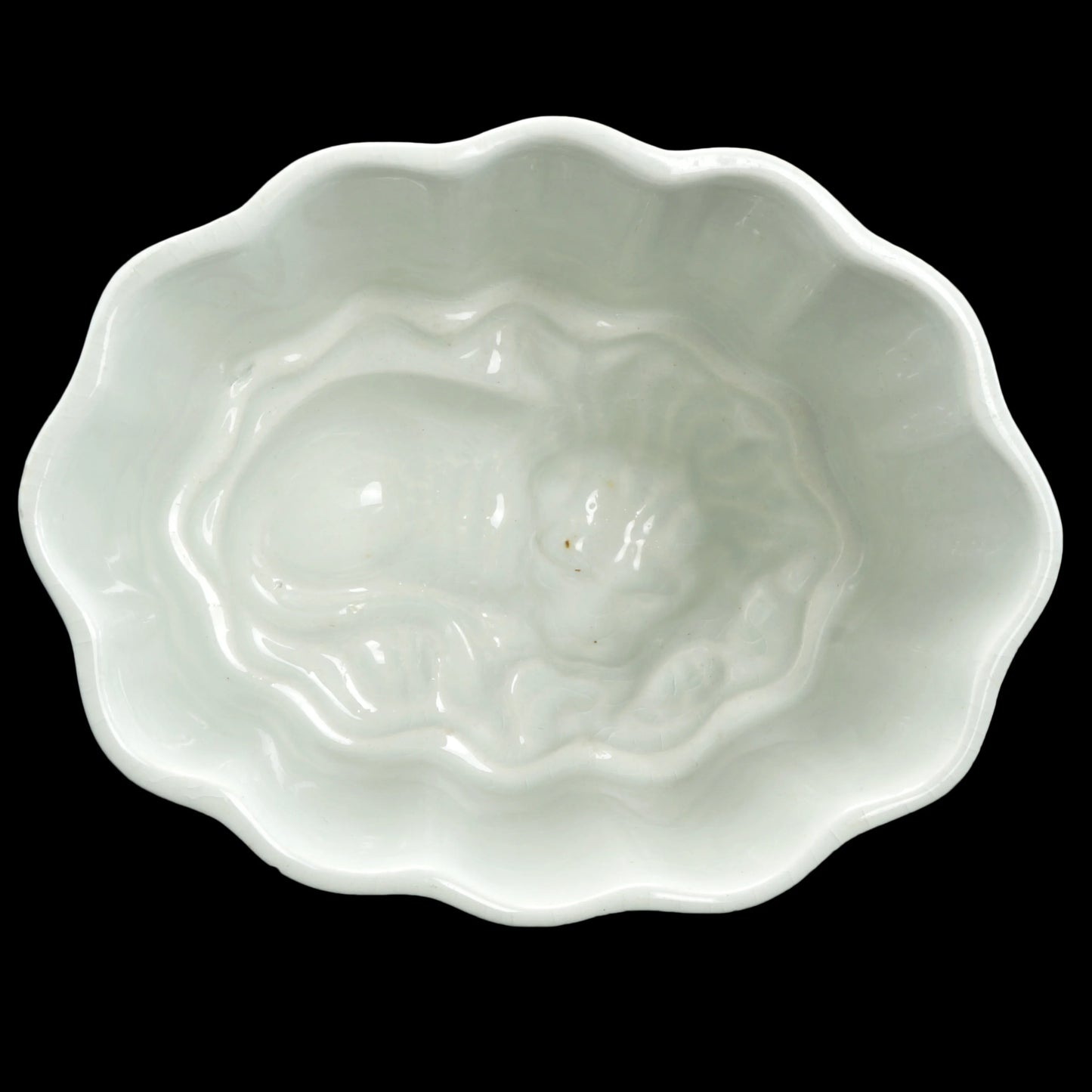 Victorian Small Food Mold with Lion Design