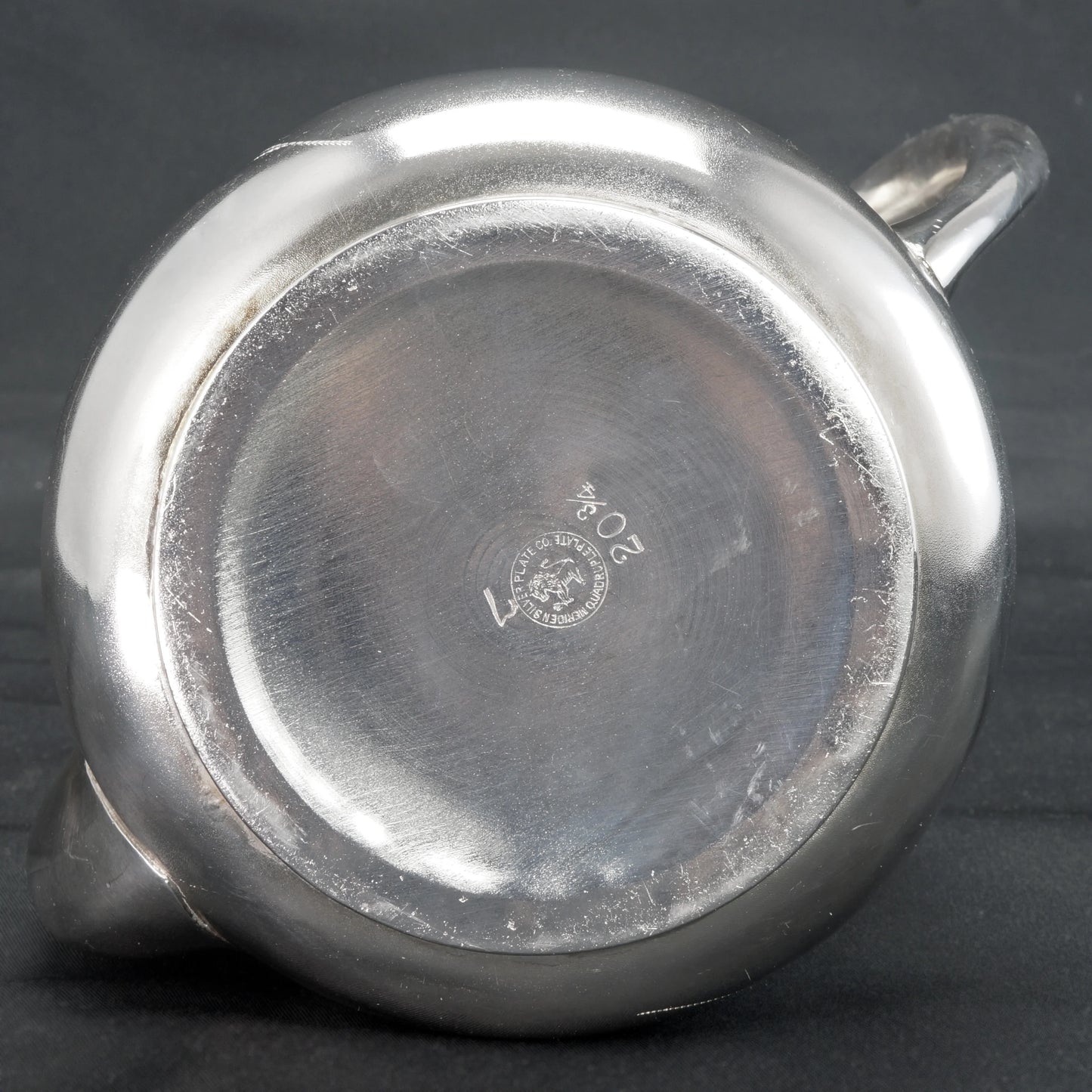 Victorian Meriden Silver Plate Teapot Late 19th Century