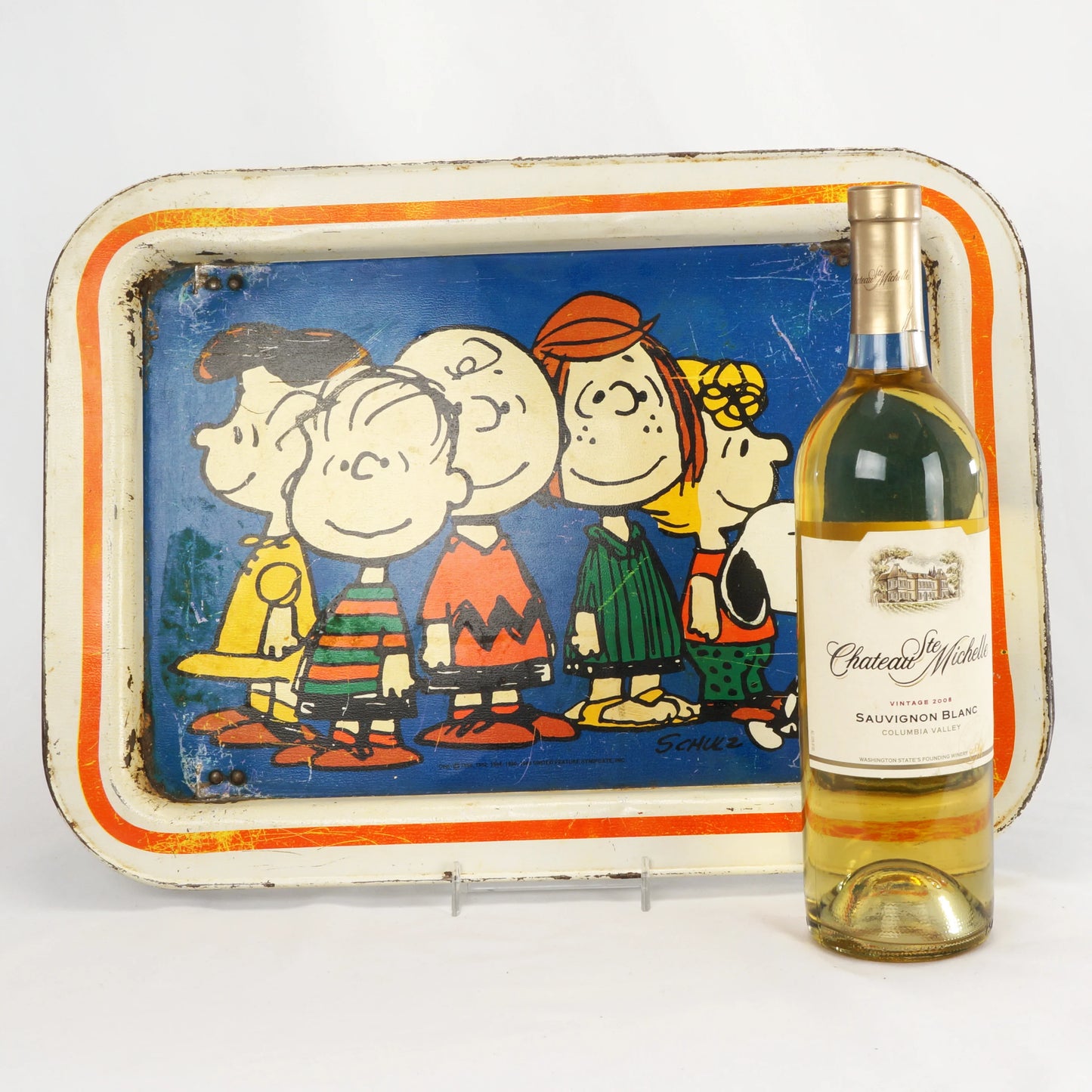 Peanuts Bed Tray TV Tray Vintage 1960's