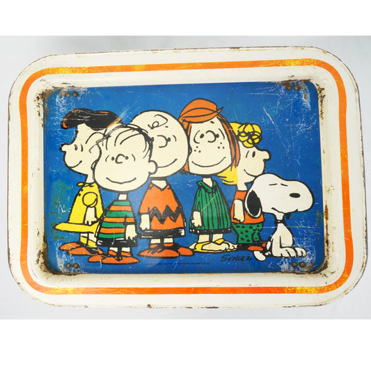 Peanuts Bed Tray TV Tray Vintage 1960's