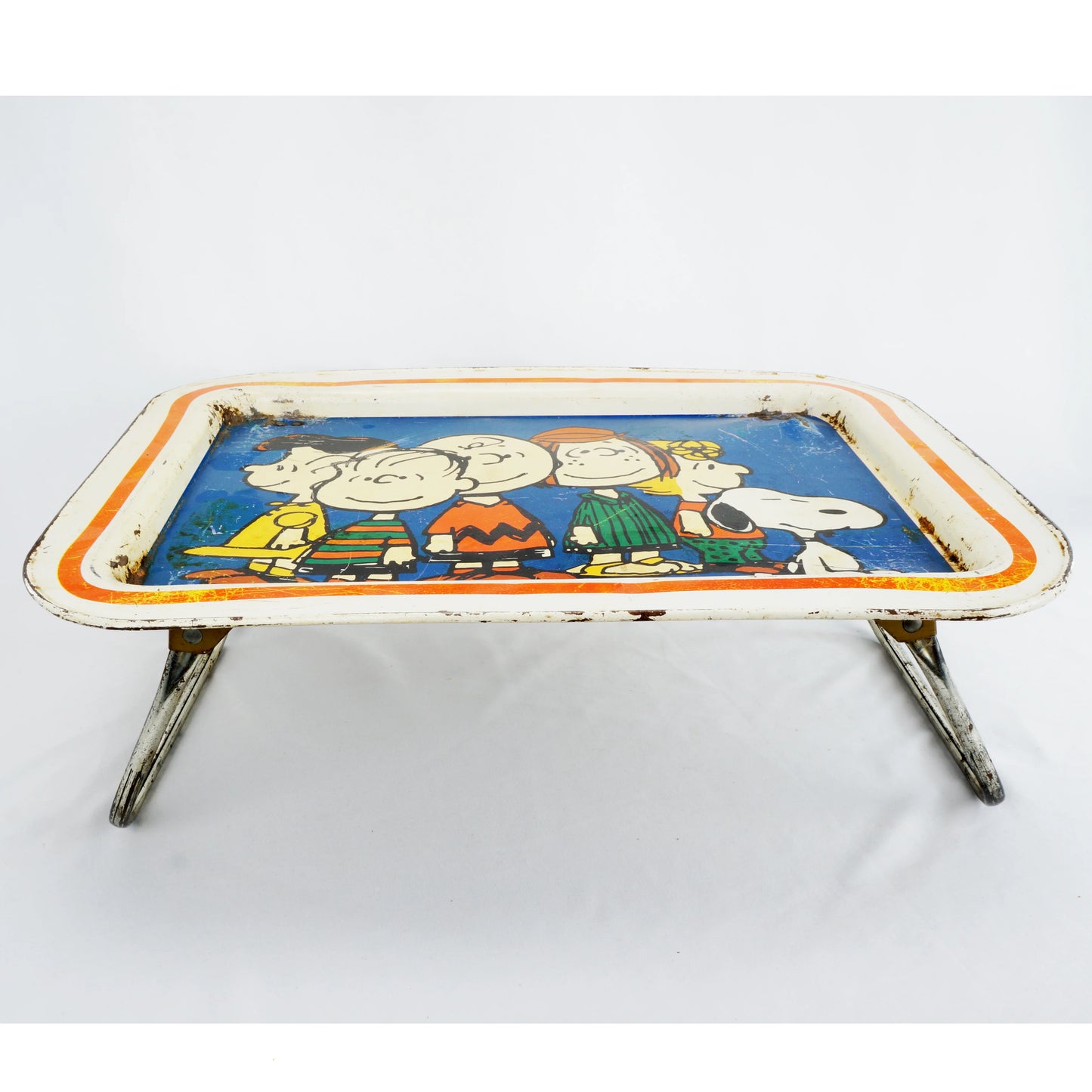 Peanuts Bed Tray TV Tray Vintage 1960's