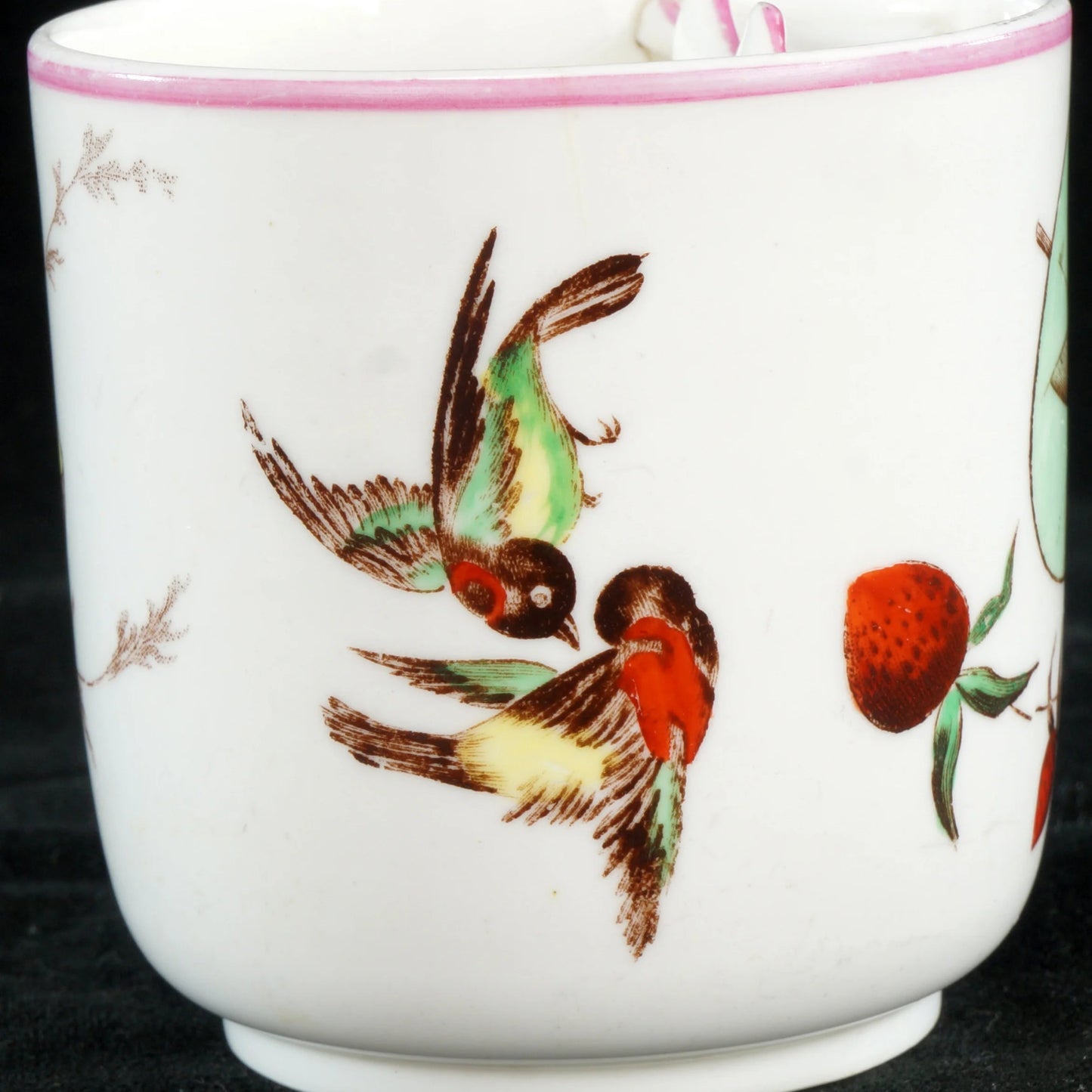 Aesthetic Movement Victorian Moustache Cup Powell and Bishop 1880 - Bear and Raven Antiques