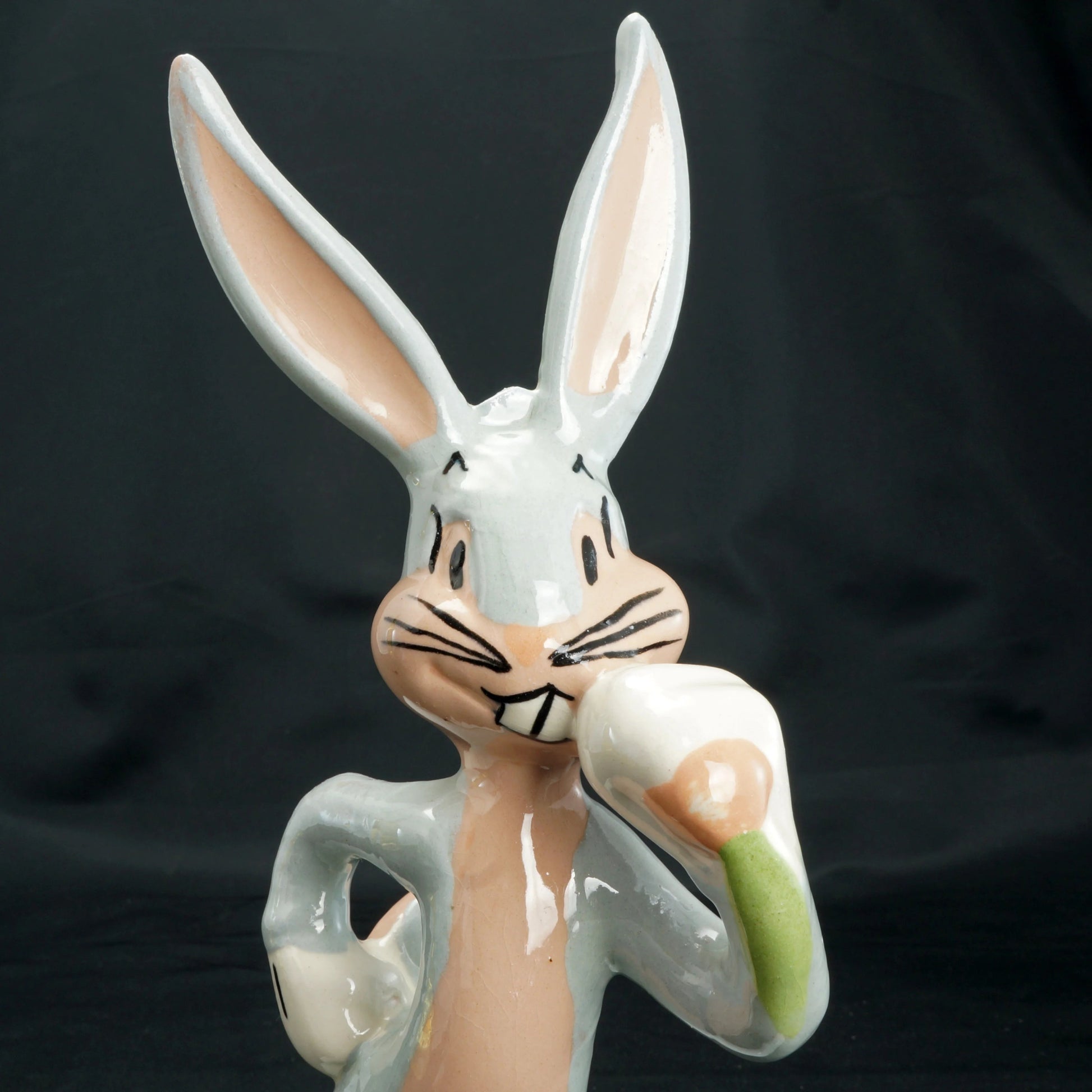 Bugs Bunny Standing Ceramic Figure Evan K. Shaw Laguna Pottery 1940’s - Bear and Raven Antiques