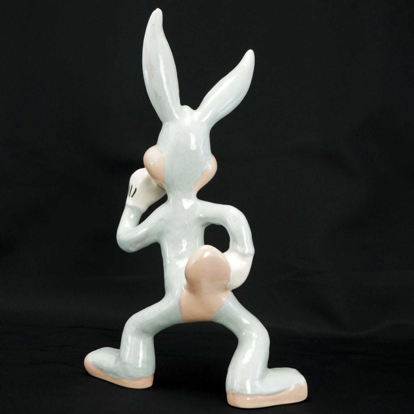 Bugs Bunny Standing Ceramic Figure Evan K. Shaw Laguna Pottery 1940’s - Bear and Raven Antiques