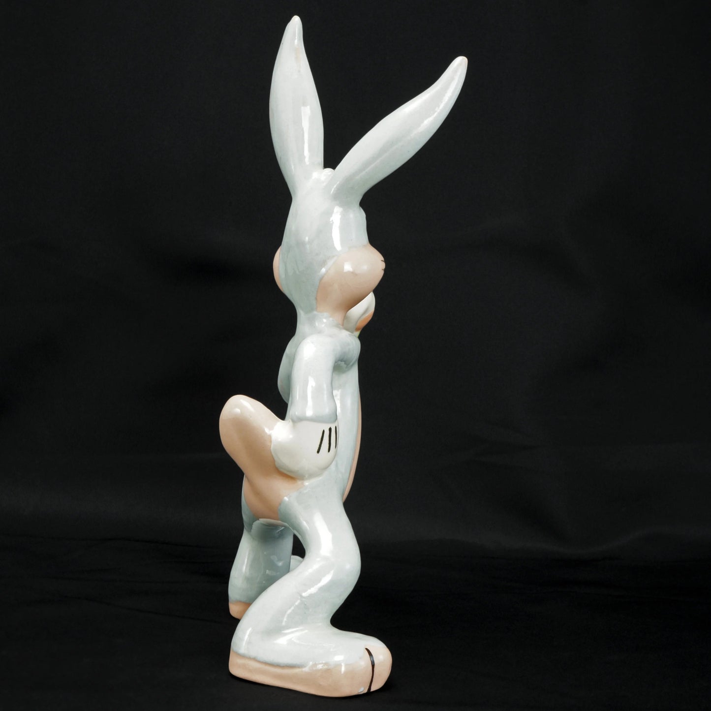 Bugs Bunny Standing Ceramic Figure Evan K. Shaw Laguna Pottery 1940’s - Bear and Raven Antiques