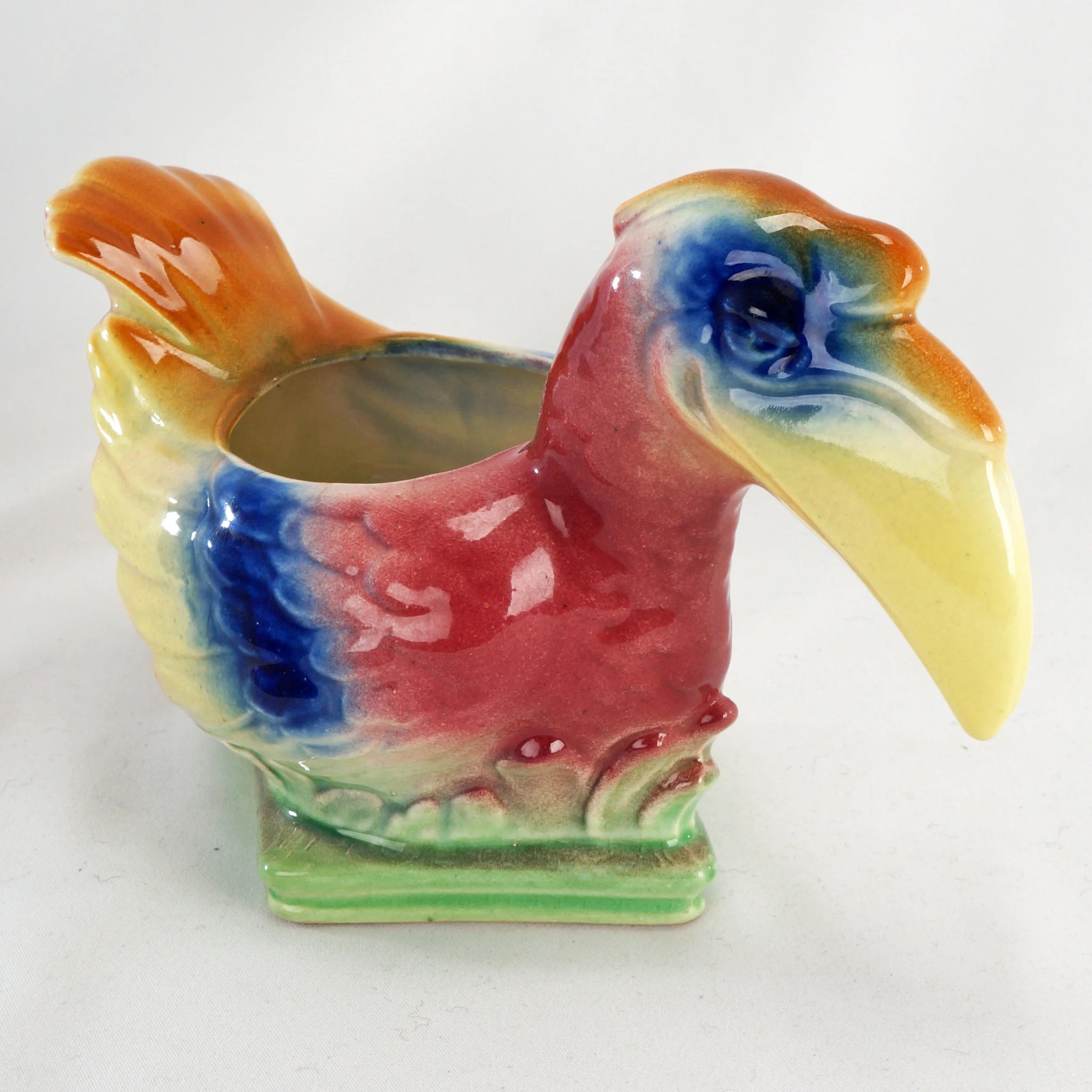 Ceramic Toucan or Hornbill Planter Circa 1950's – Bear and Raven Antiques