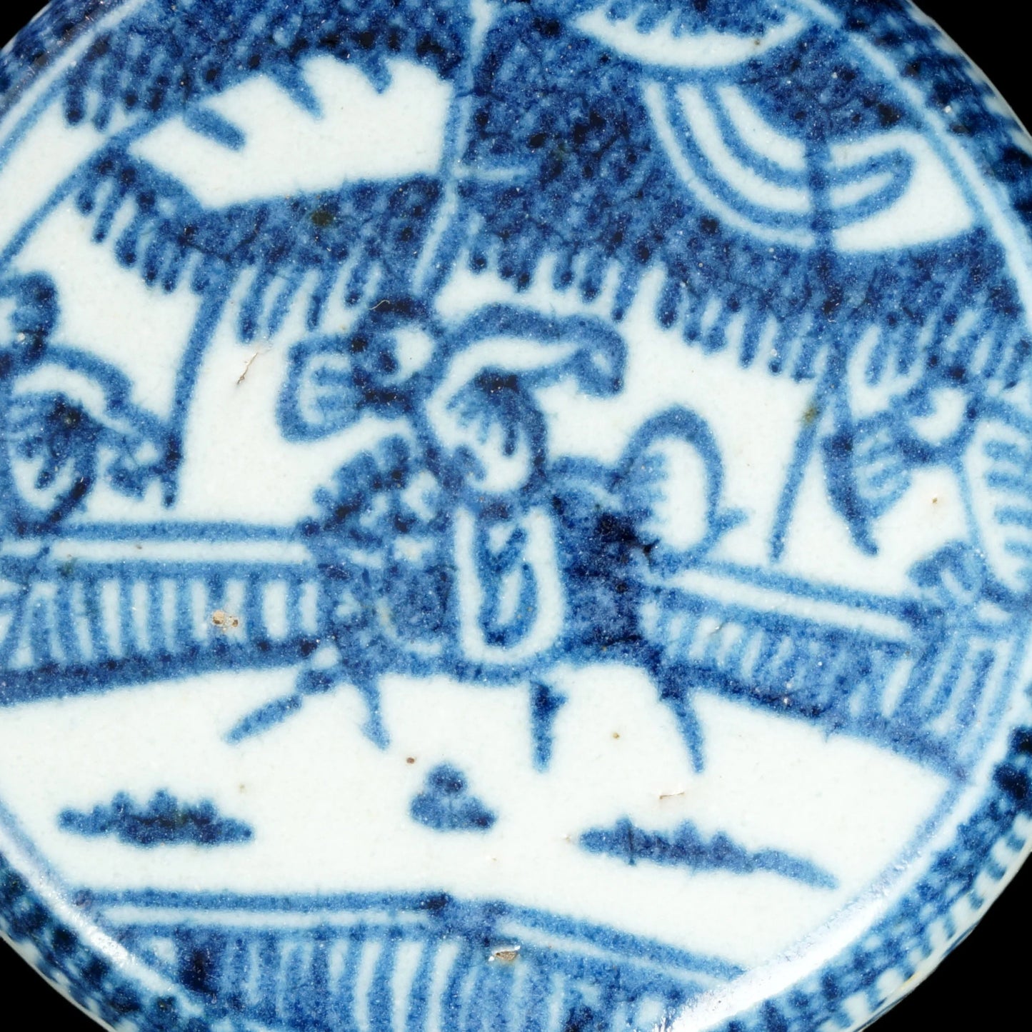 Chinese Early Ming Blue and White Lidded Box 15th C - Bear and Raven Antiques