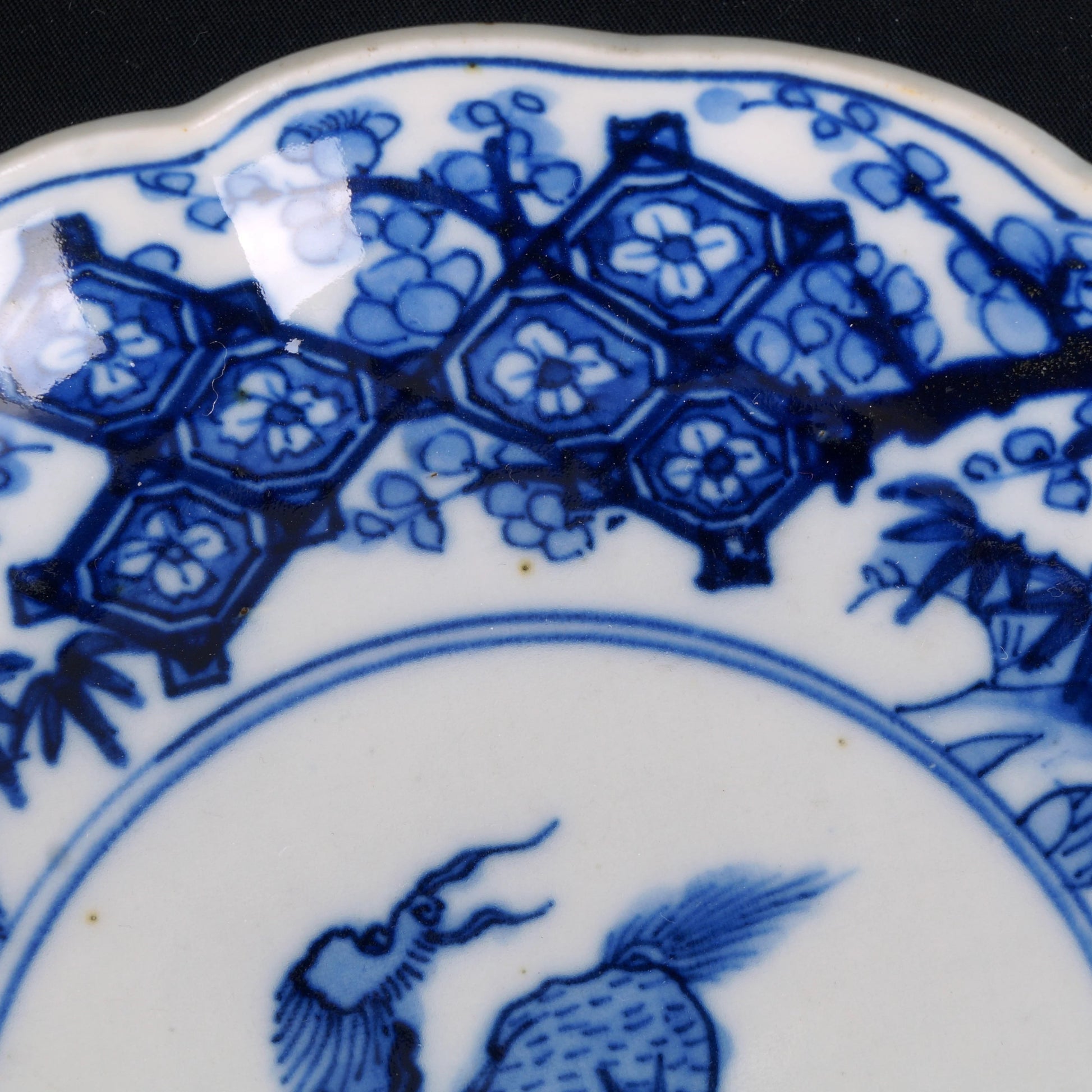 Japanese Imari Plate with Kirin 19th Century - Bear and Raven Antiques