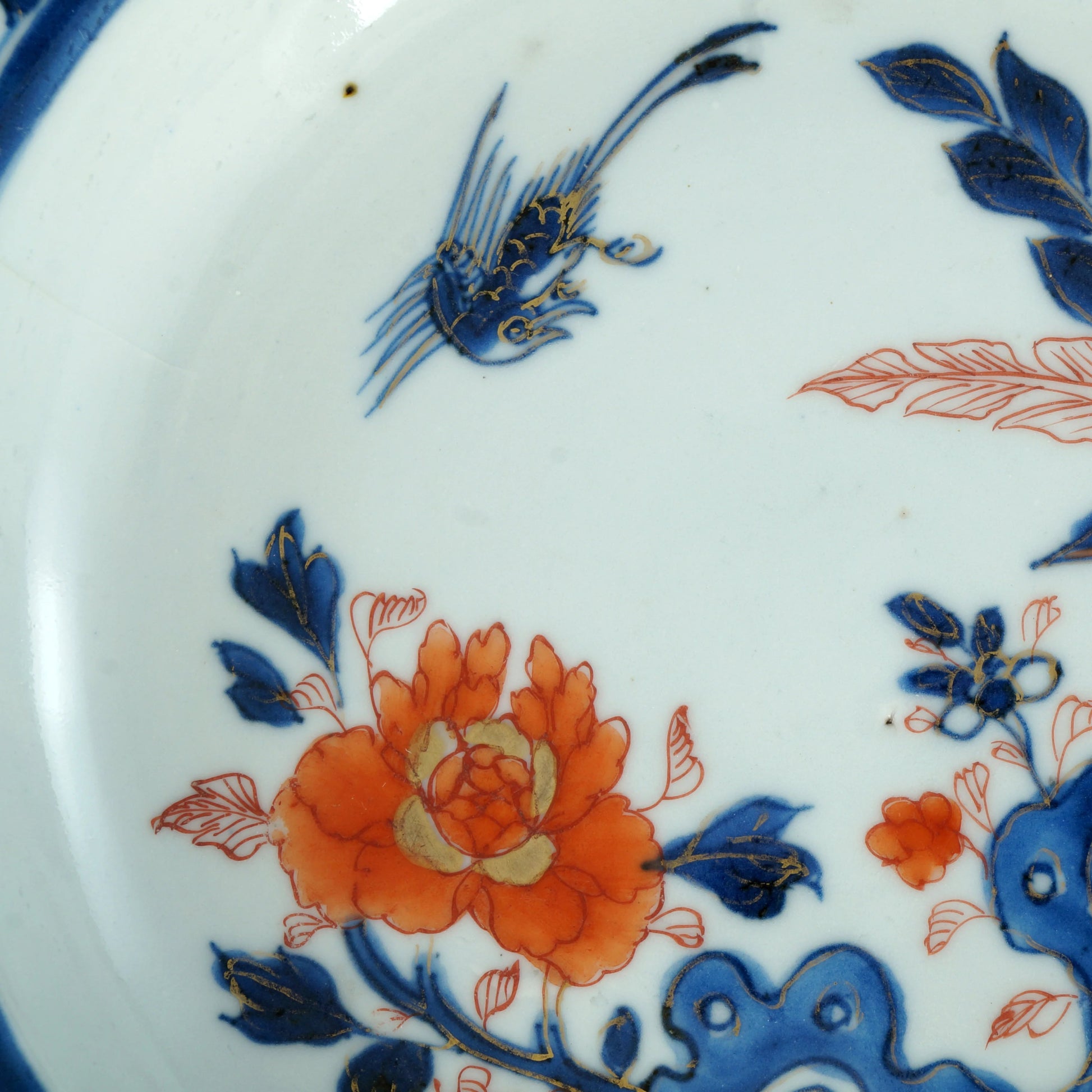 Kangxi Chinese Imari Bowl Cuckoo at the Window Circa 1700 - Bear and Raven Antiques