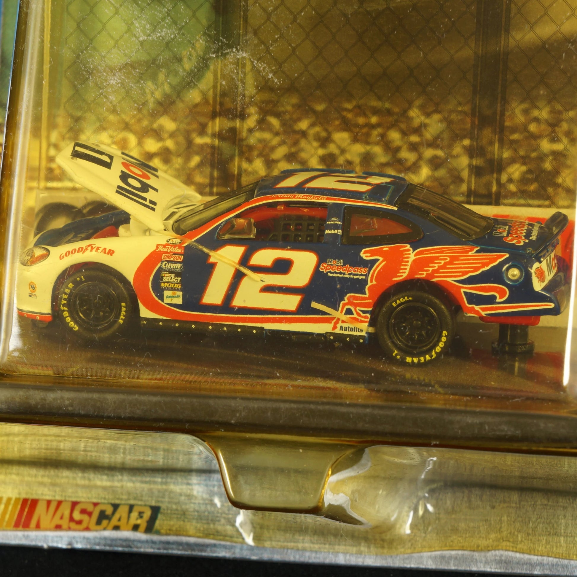 Mattel Hot Wheels Racing Nascar 2000 Edition Car #12 Ford Taurus Jeremy Mayfield Mobil Oil – NIB - Bear and Raven Antiques