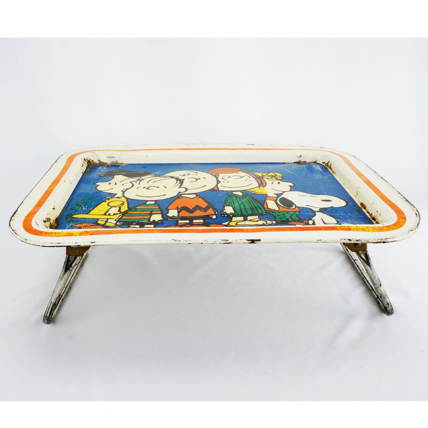 Peanuts Bed Tray TV Tray Vintage 1960's - Bear and Raven Antiques