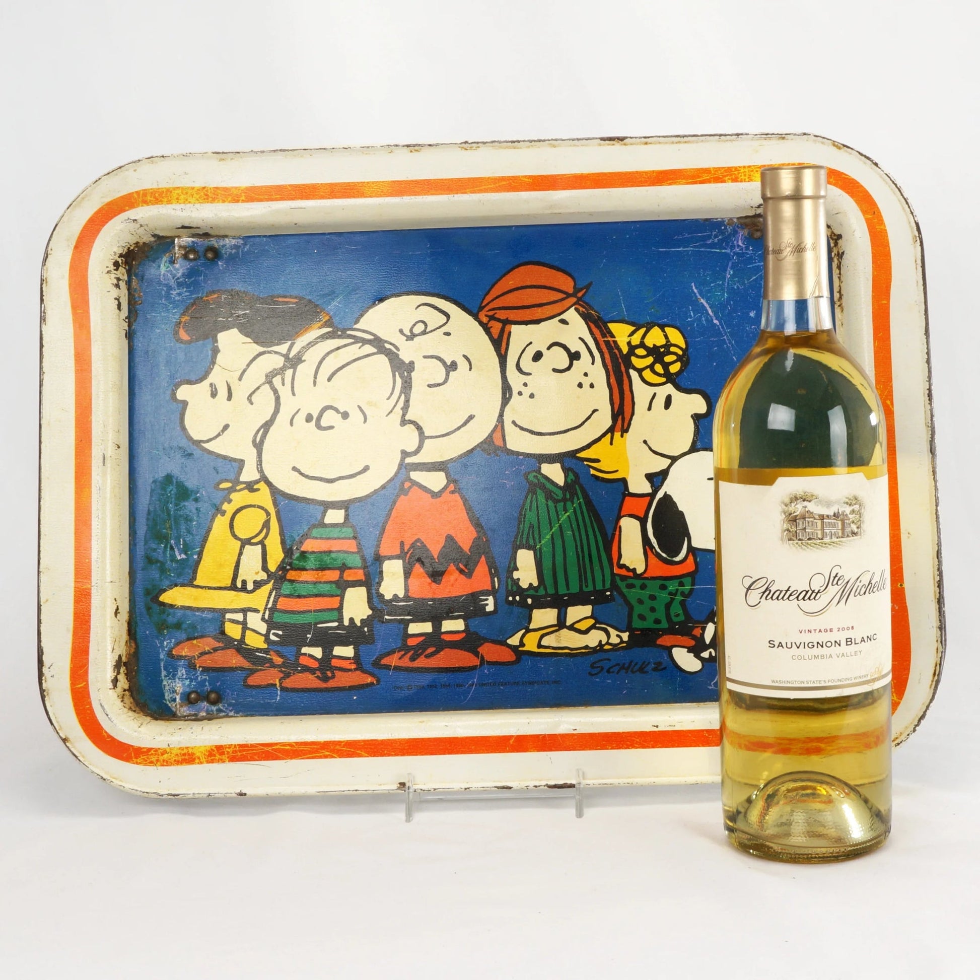 Peanuts Bed Tray TV Tray Vintage 1960's - Bear and Raven Antiques