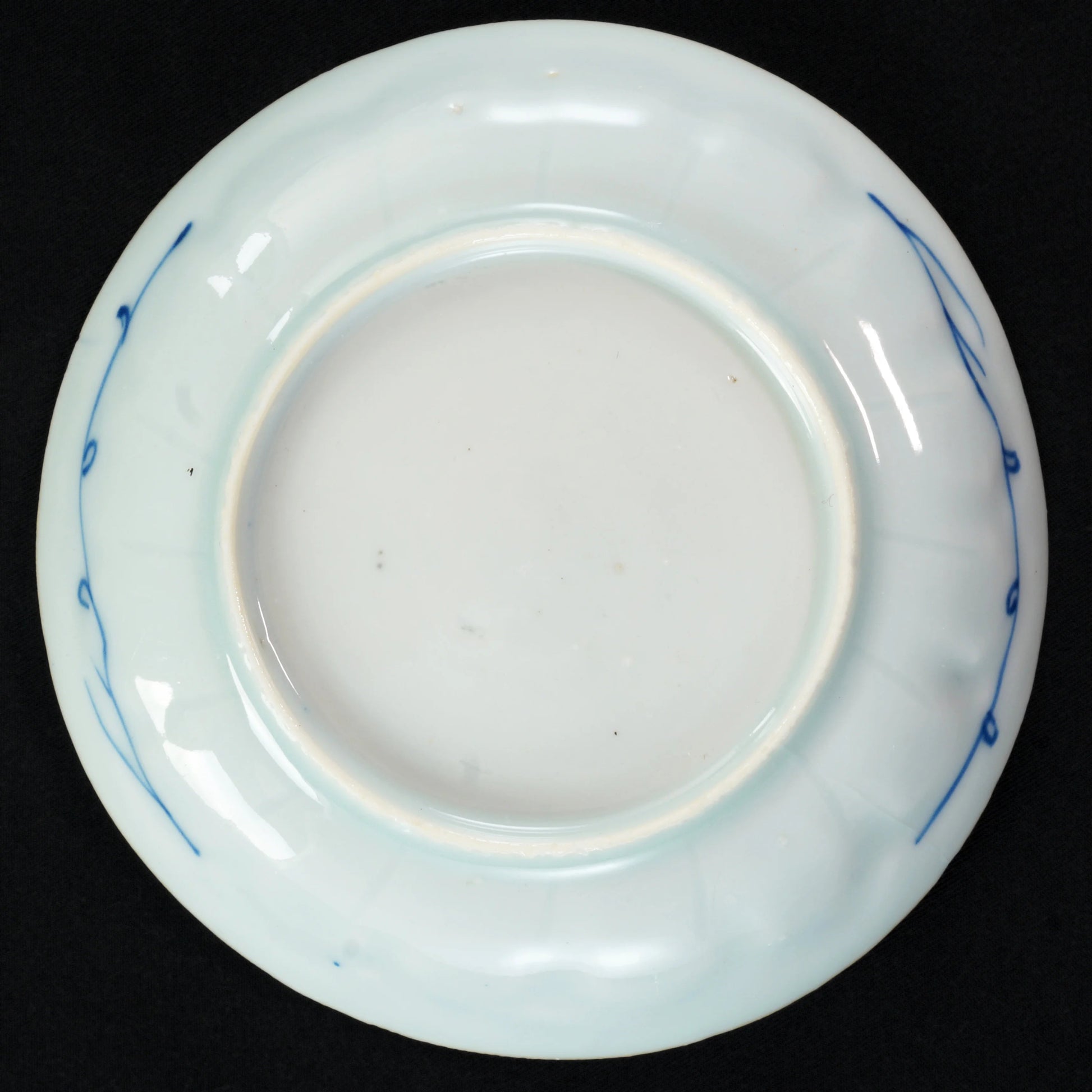 Three Chinese Kangxi Blue and White Saucers 18th Century - Bear and Raven Antiques