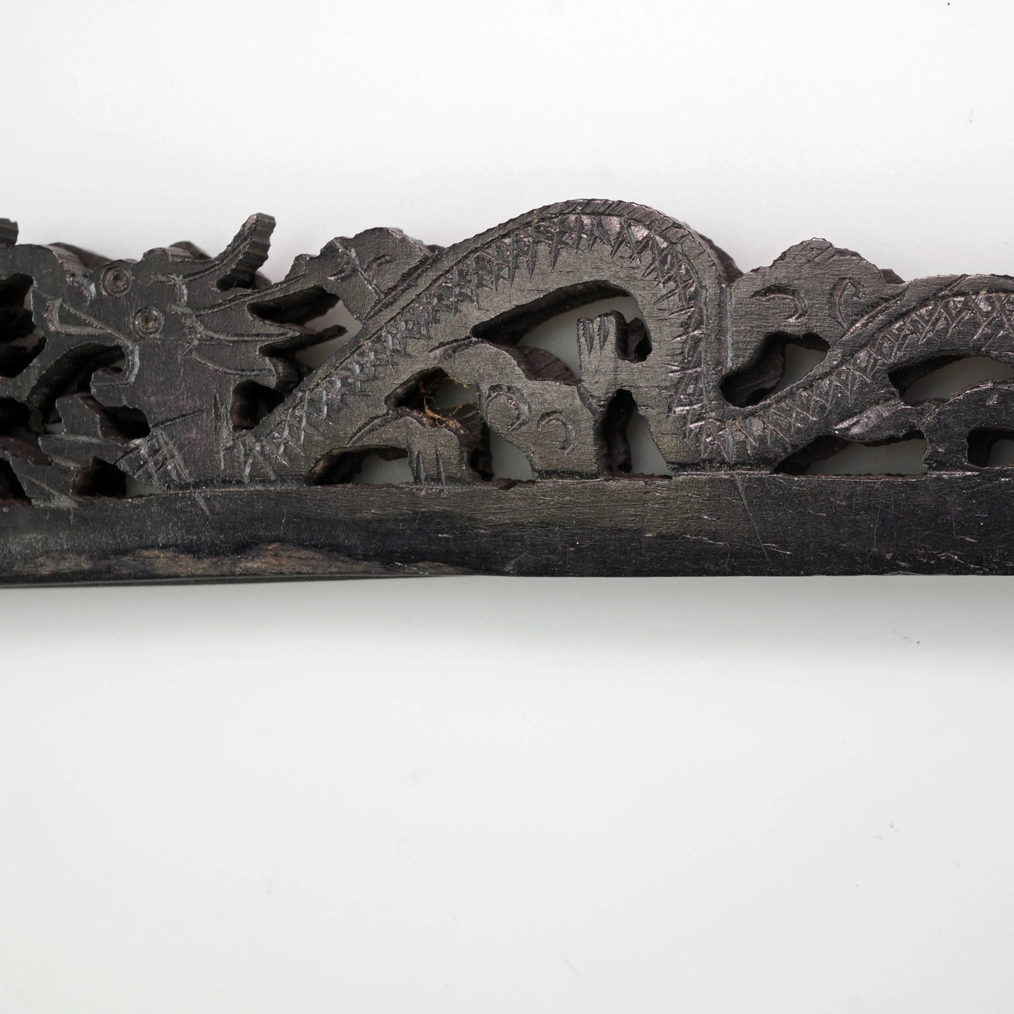 Two Pairs of Chinese Republic Era Carved Purse Handles Circa 1920 - Bear and Raven Antiques