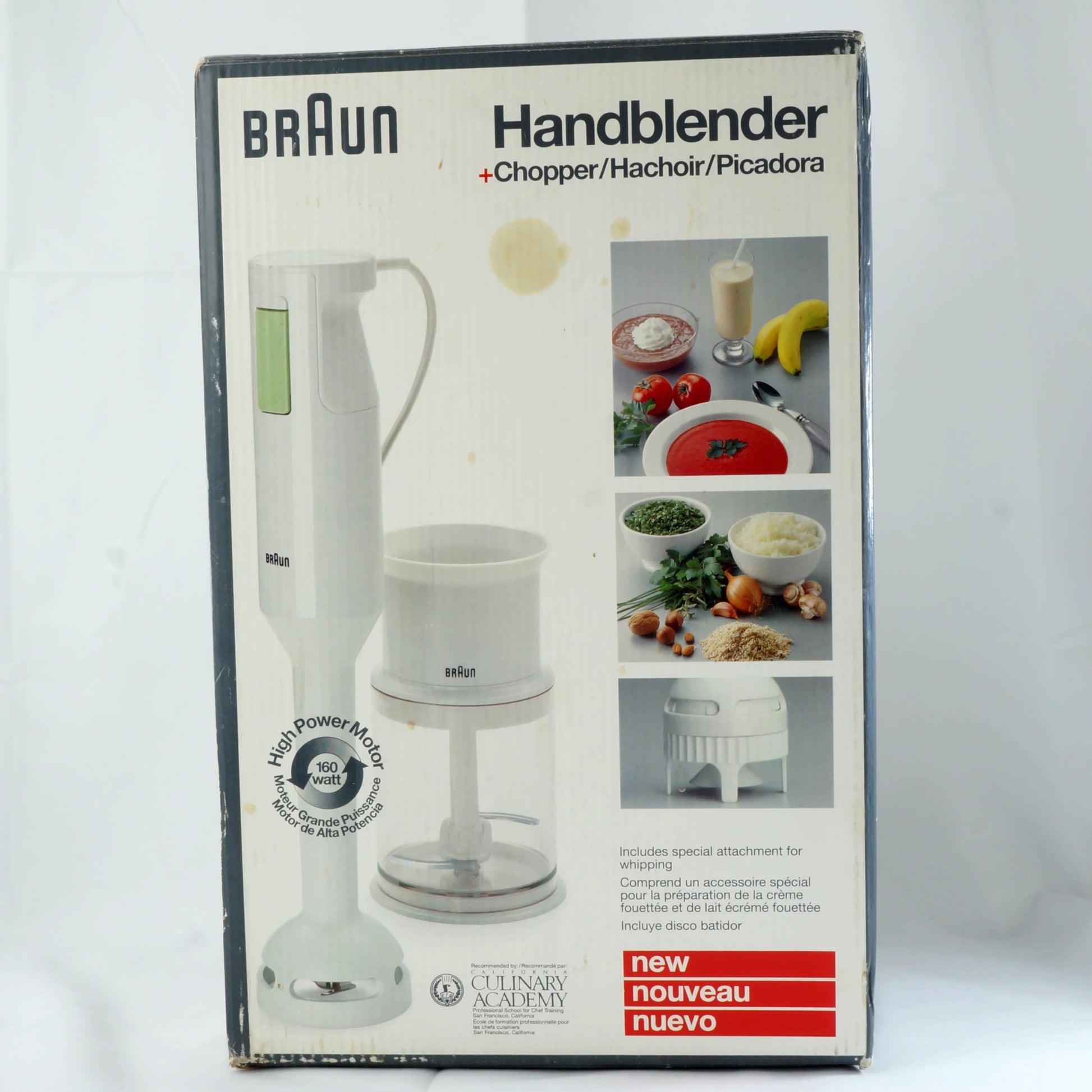 Vintage Braun Handblender + Chopper MR 370 - Bear and Raven Antiques