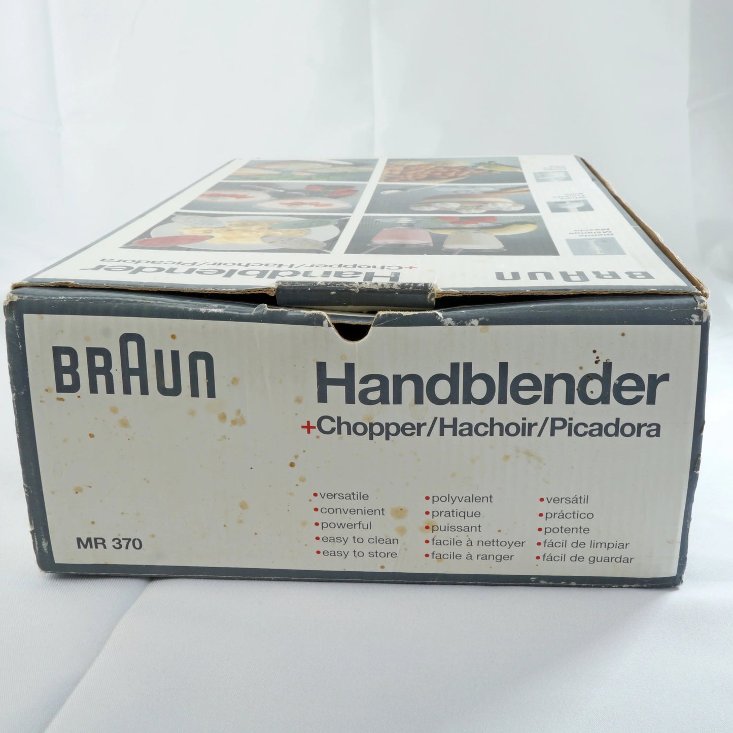 Vintage Braun Handblender + Chopper MR 370 - Bear and Raven Antiques