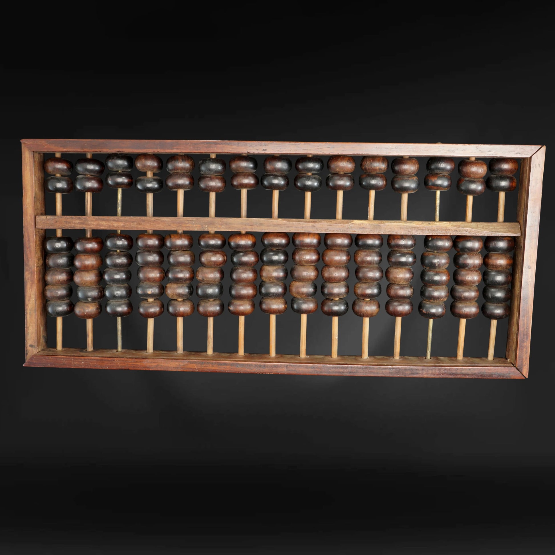 Vintage Chinese Abacus Hardwood Republic Period - Bear and Raven Antiques