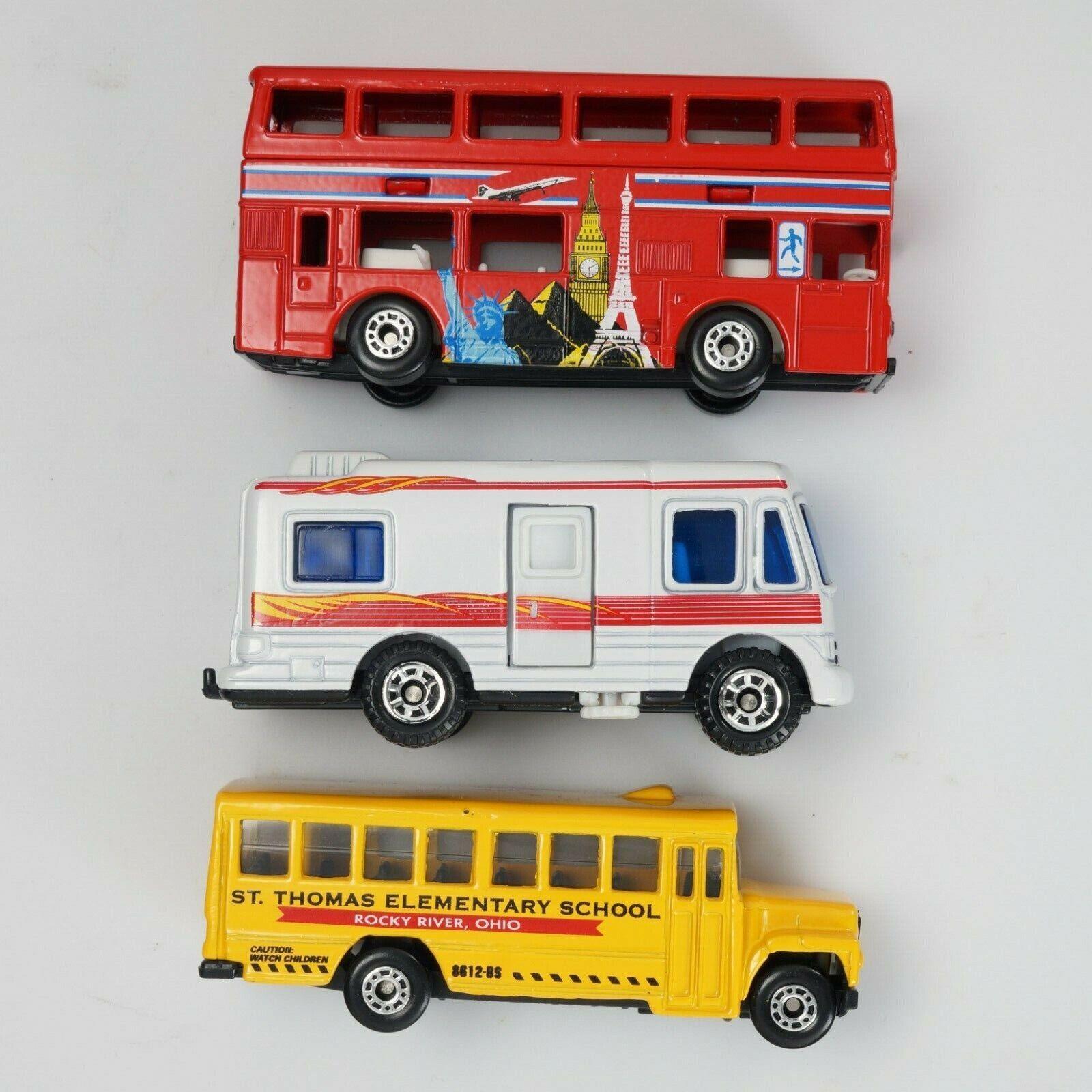 Vintage Matchbox Lesney Superfast London Bus / Airport Coach VARIATIONS NR MINT! - Bear and Raven Antiques