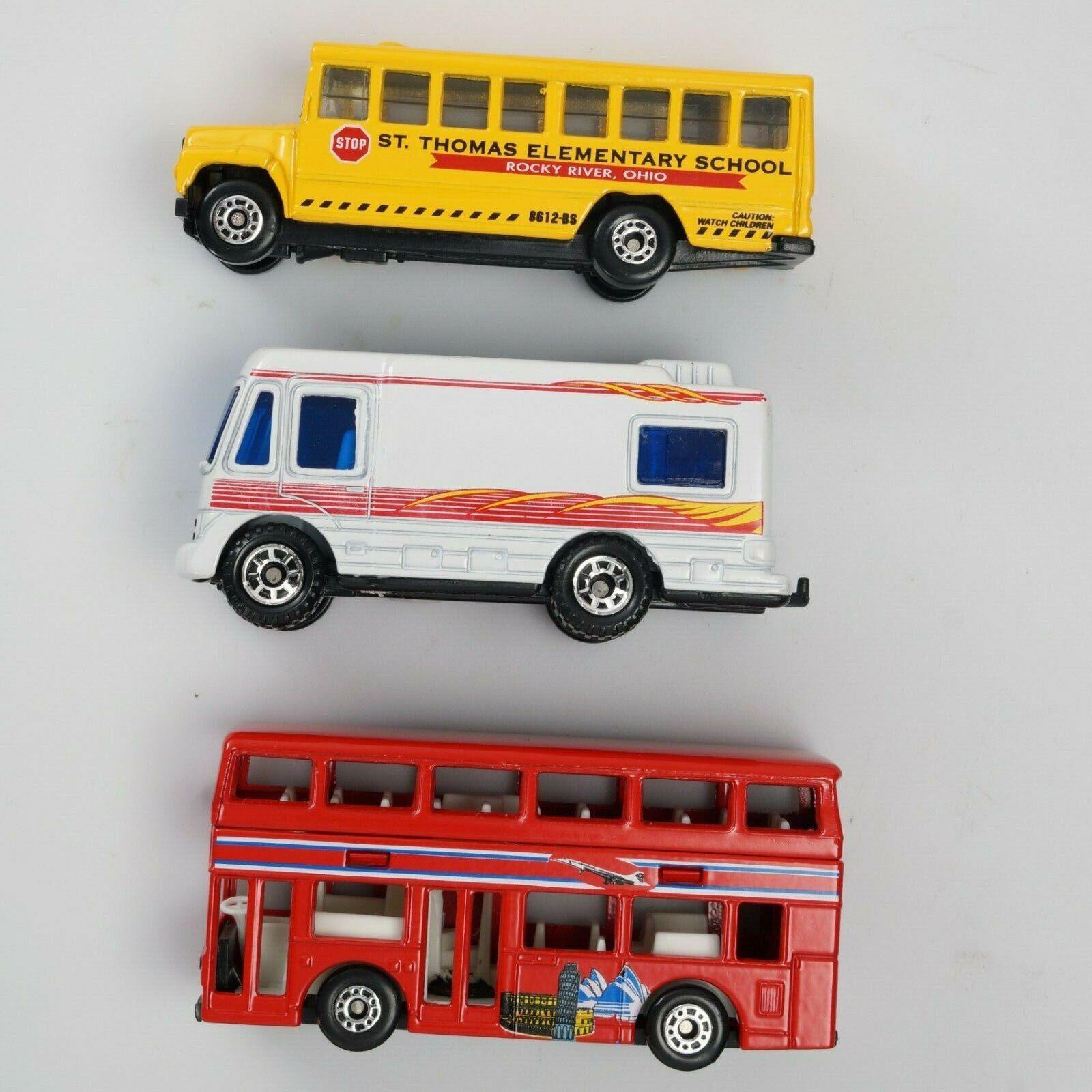 Vintage Matchbox Lesney Superfast London Bus / Airport Coach VARIATIONS NR MINT! - Bear and Raven Antiques