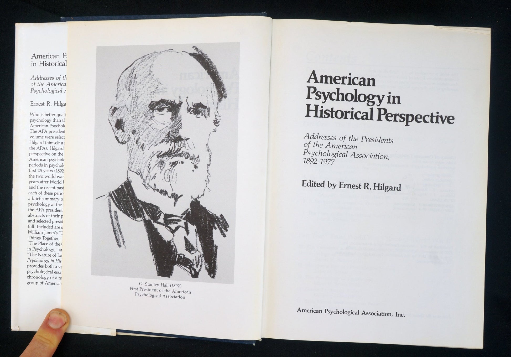 American Psychology in Historical Perspective: Addresses of the Presidents of the Am Psych. Assoc. 1892 – 1977