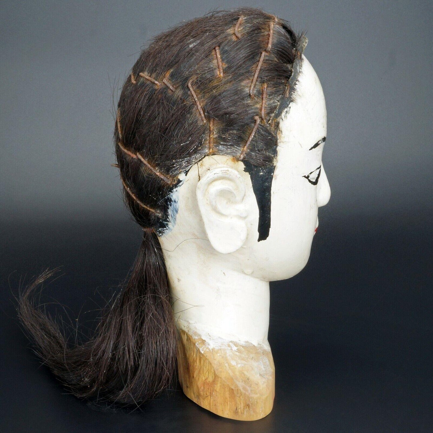 Antique Chinese Puppet Head of a Beauty circa 1900 - Bear and Raven Antiques