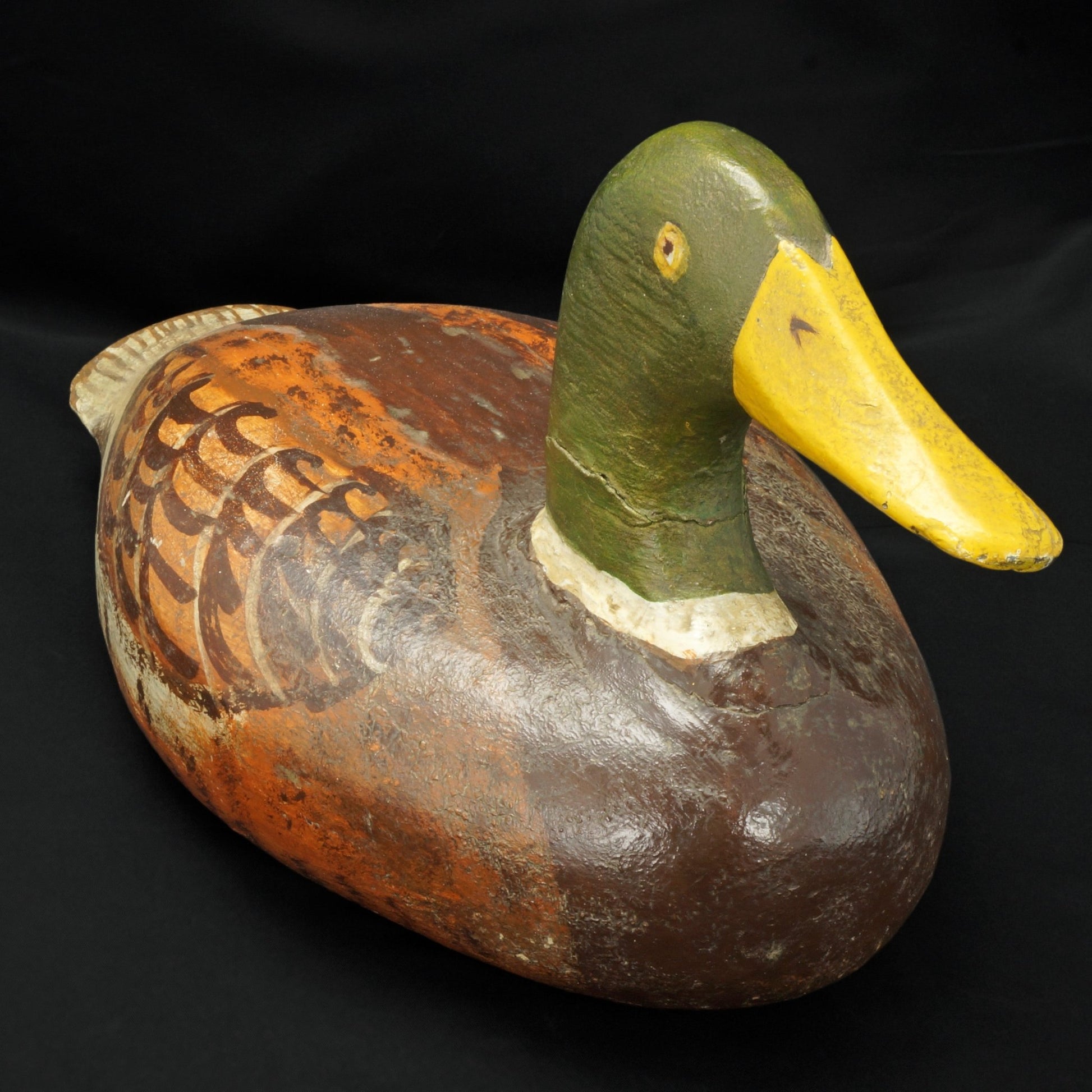 Sold at Auction: LARGE BRASS DUCK HEAD BOOKENDS MADE IN SPAIN