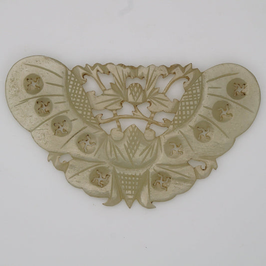 Chinese Hardstone Butterfly Ornament Late Qing/Republic - Bear and Raven Antiques