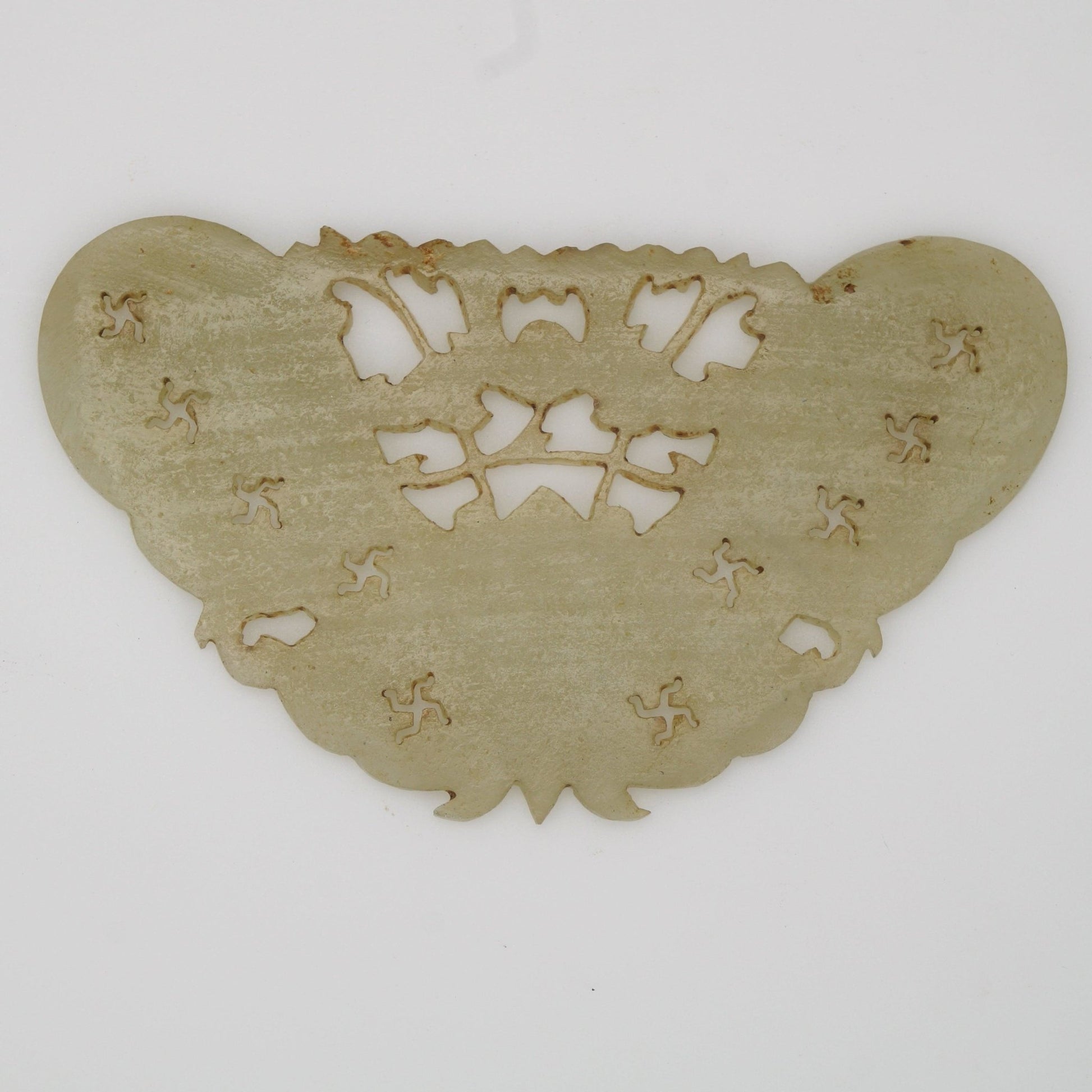 Chinese Hardstone Butterfly Ornament Late Qing/Republic - Bear and Raven Antiques