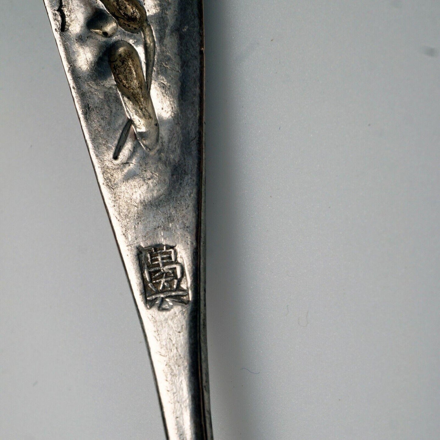 Chinese Silver Enameled Hairpin/Ornament 19th Century - Bear and Raven Antiques