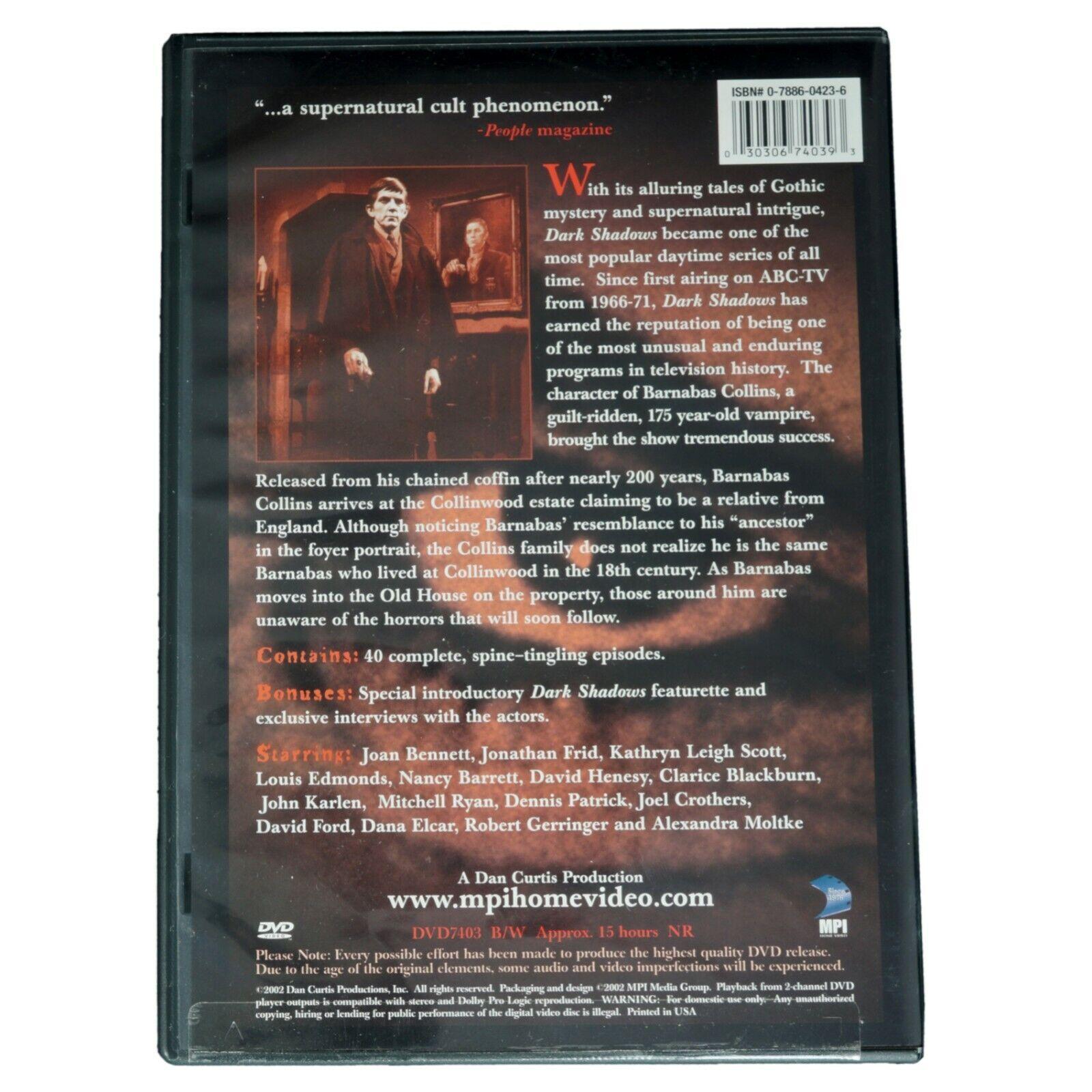 Dark Shadows: DVD Collection 1, 1966-71 (DVD) Horror/Soap Opera. Jonathan  Frid