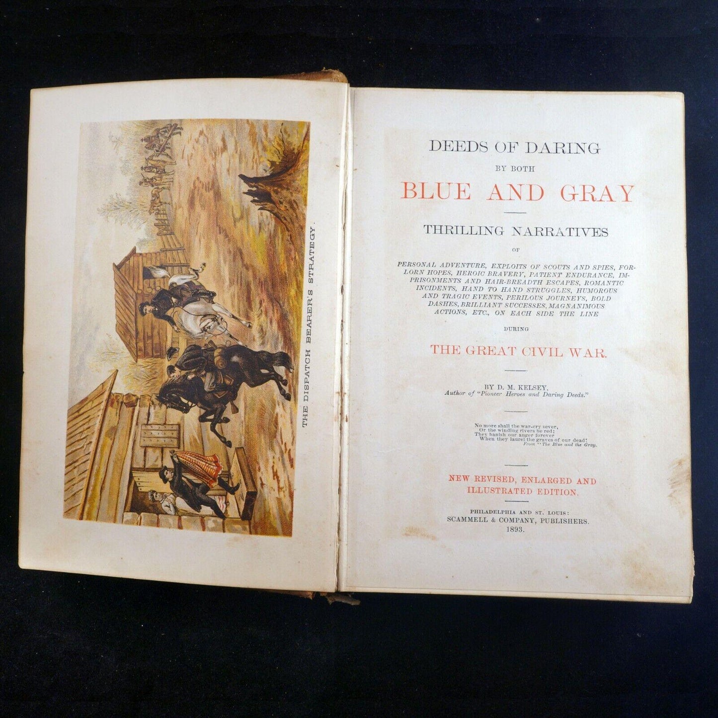 Deeds of Daring by Both Blue and Gray-1893 - Bear and Raven Antiques