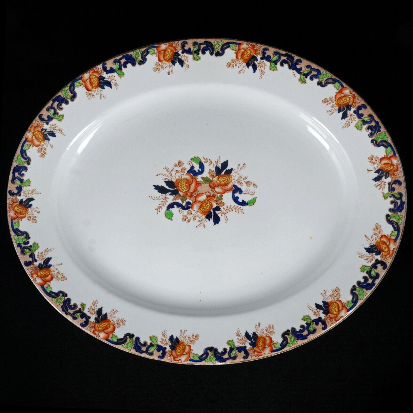 English Transferware Platter John Maddock & Sons Majestic Pattern Circa ...