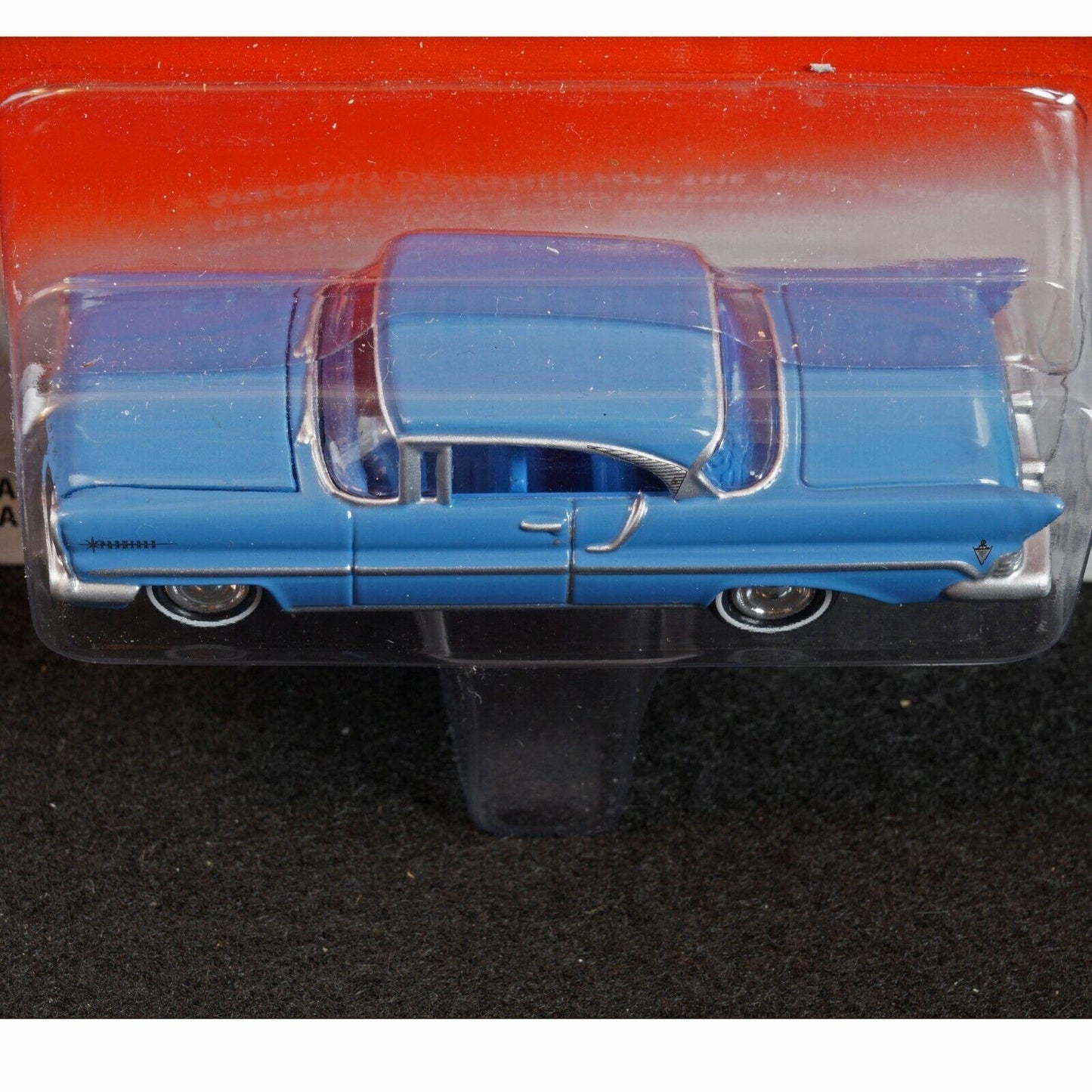 Johnny Lightning 1957 Lincoln Premier Light Blue American Chrome - NIB - Bear and Raven Antiques