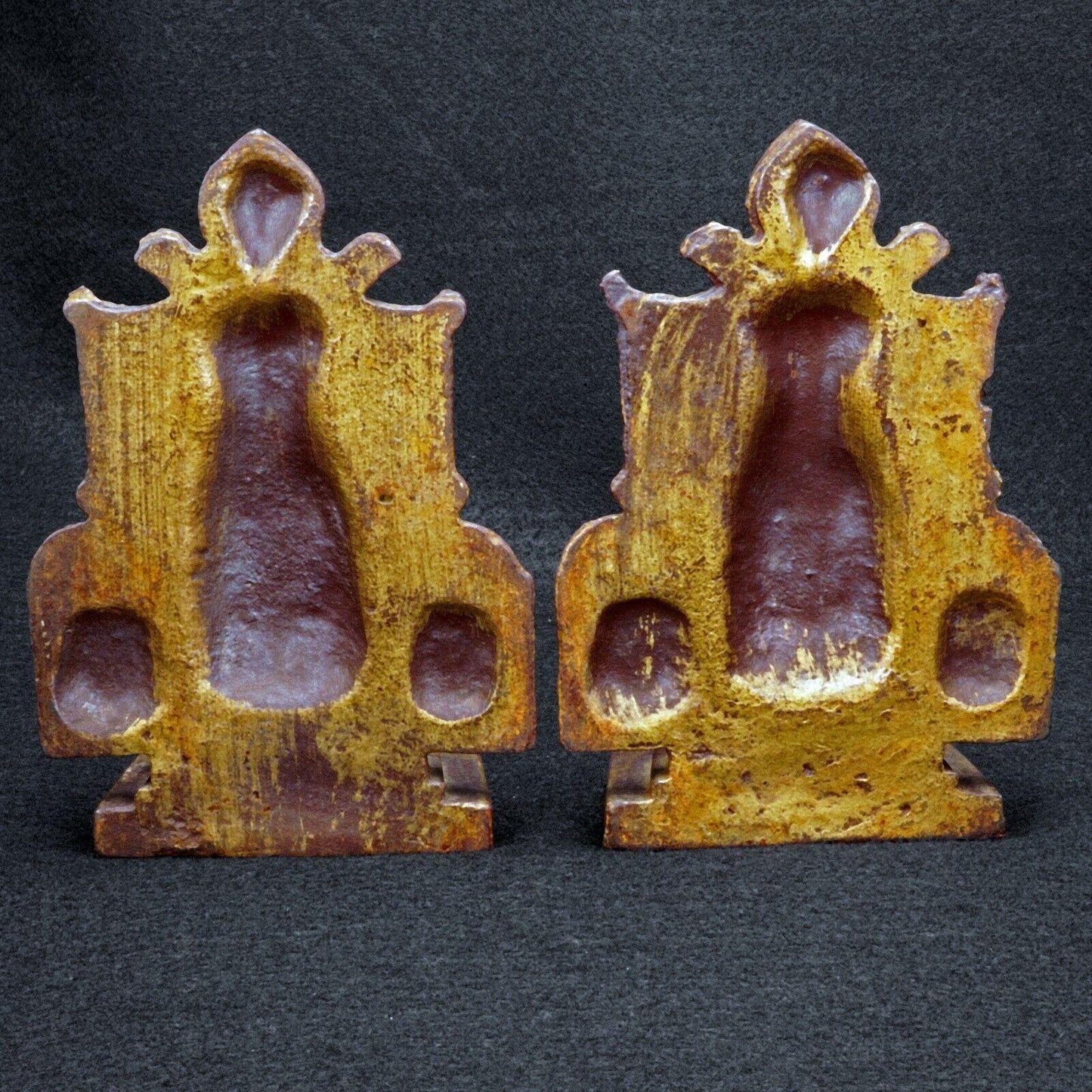 Little Dutch Milkmaid Iron Bookends by Art Colony Industries Circa 1928 - Bear and Raven Antiques