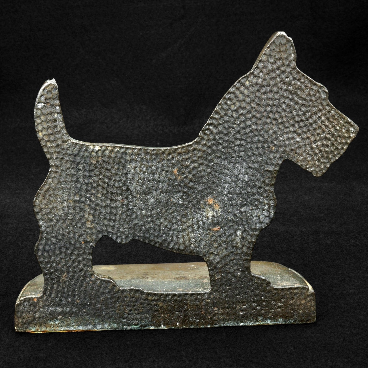 Pair of Scotty Dog Hubley Iron Bookends Circa 1925 - Bear and Raven Antiques