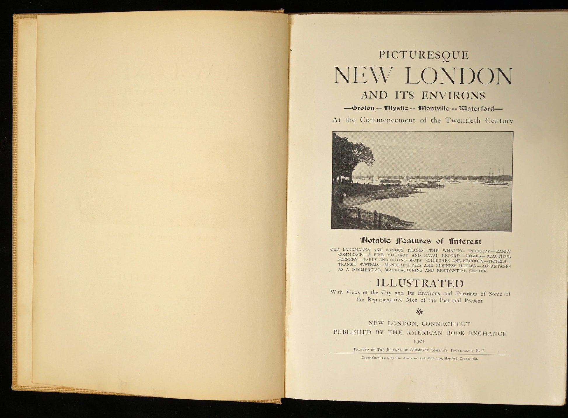 Picturesque New London (at the Commencement of the 20th C), 1901 - 1st Edition - Bear and Raven Antiques