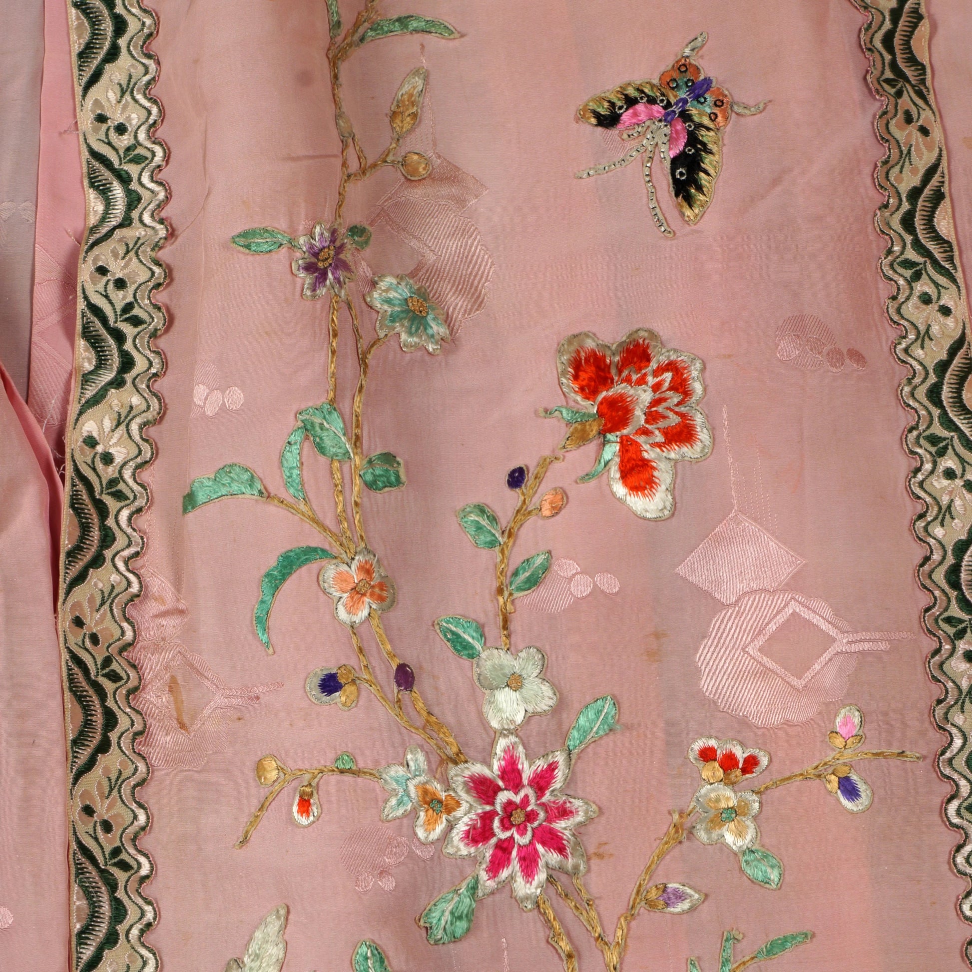 Vintage Chinese Pink Silk Skirt Republic Period c 1930 – Bear and Raven ...