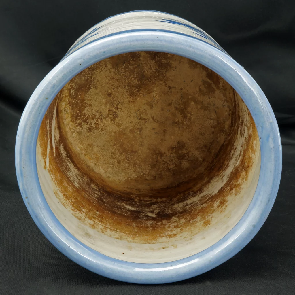 Japanese Porcelain Hibachi with Kirin Top