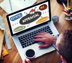 Appraisal on laptop