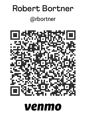 VR Code to Bear & Raven's Venmo Account